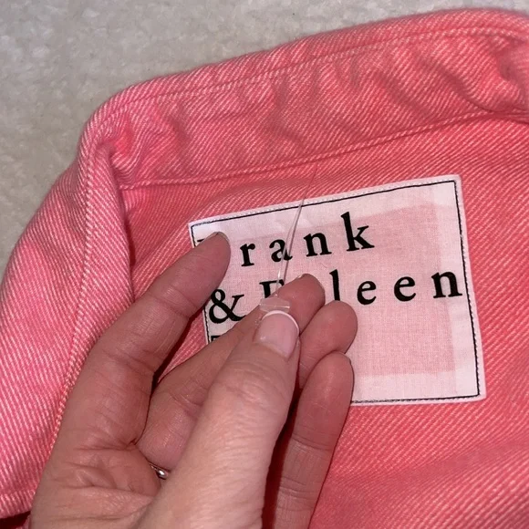 Frank & Eileen Pink Button Down Shirt - Picture 10 of 11